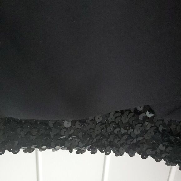 Vintage 2 piece black Chez California size 22W PETITE Skirt and Blouse - Picture 3 of 8